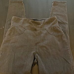 A New Day Black Stretch Jeggings – Size Small, Faux Front Pockets